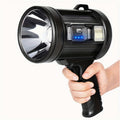 LED Rechargeable Flashlight, 6 Modes, 3 Color Filters, USB And Solar Power Supply, IPX4 Waterproof, Suitable for Hunting, Camping, Boating, Hiking, Etc, Best for Christmas, Perfect for Thanksgiving