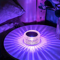 Portable Crystal LED Table Lamp 3-Levels Brightness Desk Lamp 16 Color Touch Control Rechargeable Lamp Night Light Bedside Lamp Dining Room Lamp